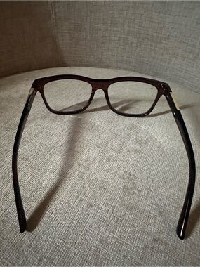 Classic Brown Rectangular Eyeglasses